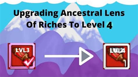 ancestral lens of riches|Crystallized Wealth .